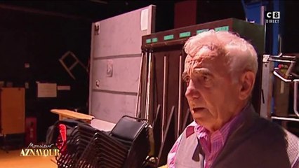 Charles Aznavour n'aimait pas faire de répétitions avant ses concerts