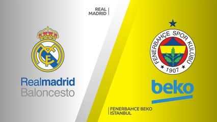 Real Madrid - Fenerbahce Beko Istanbul Highlights | Turkish Airlines EuroLeague, RS Round 1
