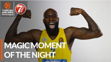 7DAYS Magic Moment of the Night: Quincy Acy, Maccabi FOX Tel Aviv