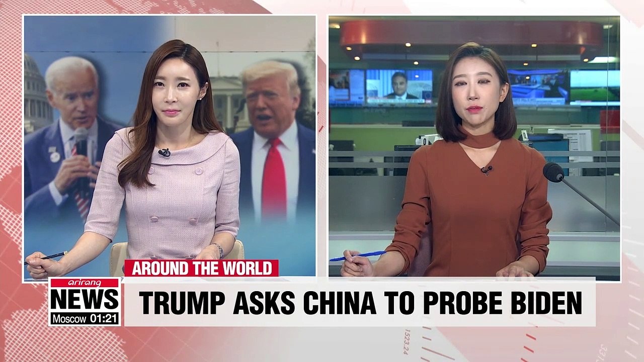 Trump publicly asks China to investigate Biden, even amid impeachment inquiry