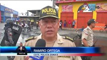 Policía fue herido en actos delictivos