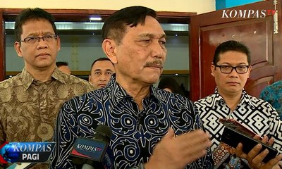 Luhut: Presiden Jokowi Tak Bisa Terbitkan Perppu KPK