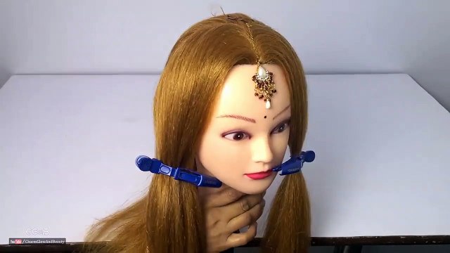 How to make an elegant, trendy and stylish bun (juda) hairstyle which looks very beautiful in both lehenga and saree.