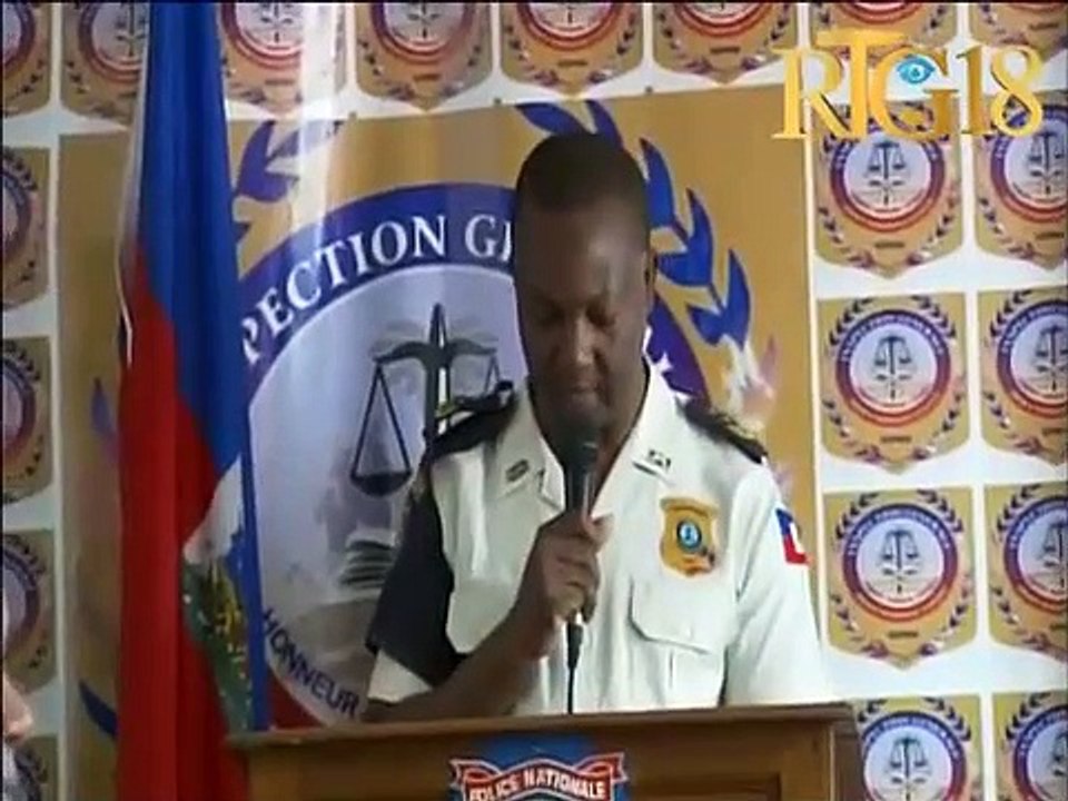 Police Nationale d'Haïti.- Bilan des activités de l'Inspection Générale pour le mois de septembre