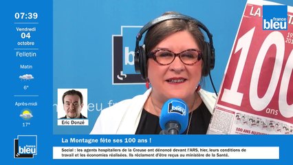 La matinale de France Bleu Creuse du vendredi 4 octobre