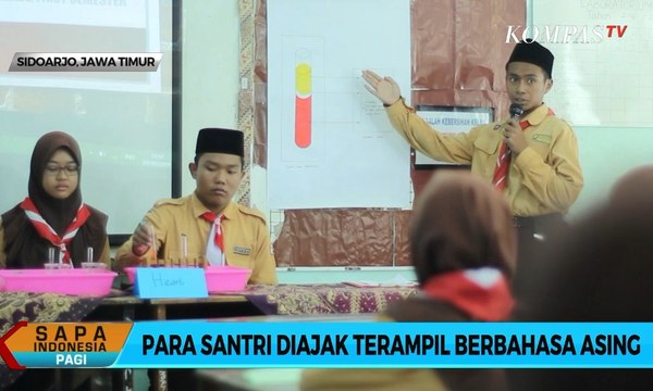 Sapa Santri: Terapan Pendidikan Formal di Pesantren
