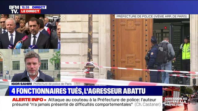 Attaque au couteau à la Préfecture de police de Paris: quatre fonctionnaires tués, l’agresseur abattu (1/5) - 03/10