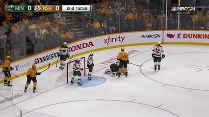 Devan Dubnyk robs Mikael Granlund with incredible glove save