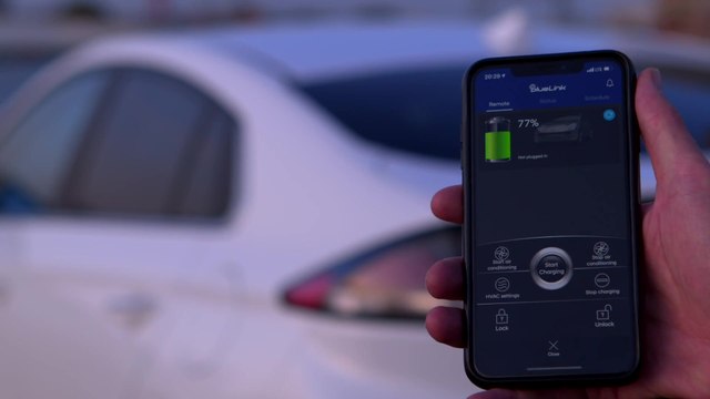 The new Hyundai IONIQ Electric Charging