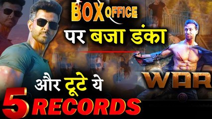 5 BOX-OFFICE Records Broken By Hrithik Roshan And Tiger Shroff's WAR!