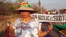 Marcha indígena por incendios en Bolivia continúa con más reclamos