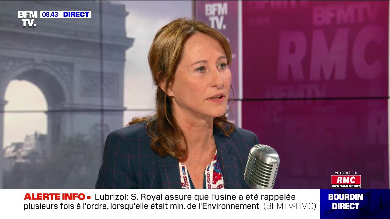 Ségolène Royal conseille à Emmanuel Macron d'appeler le propriétaire de Lubrizol, de "le faire venir à Paris et de le faire payer très rapidement"