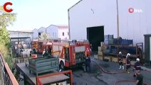 Sincan organize sanayi bölgesinde fabrika yangını