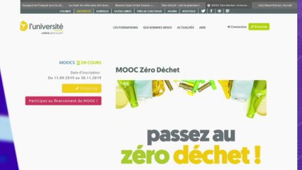Une université en ligne gratuite vous apprend à passer au zéro déchet