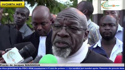 Bouaké/ Affaire découverte d'armes: Le Vice-président du PDCI-RDA condamné à 5 ans de prison ferme