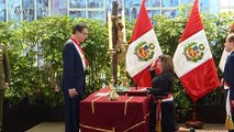 Peruvian president swears in new cabinet