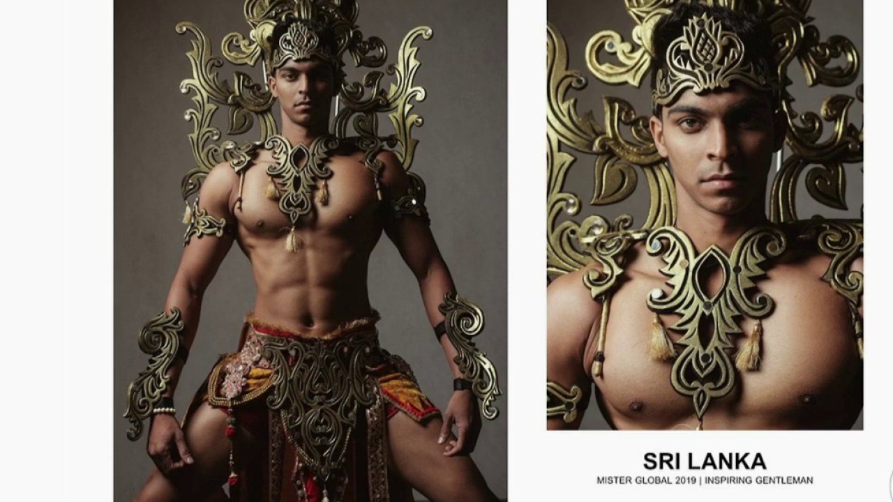 Les tenues traditionnelles de Mister Global