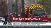 Paris'te Emniyet Müdürlüğünde düzenlenen bıçaklı saldırı