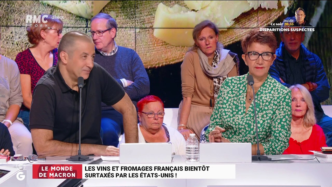 Le monde de Macron : Les vins et fromages français bientôt surtaxés par les  Etats-Unis - 04/10