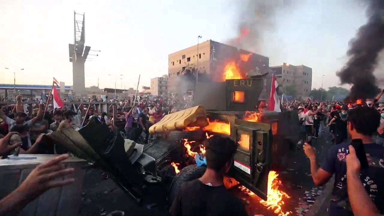 Irak: la contestation grossit, la répression et le nombre de morts aussi