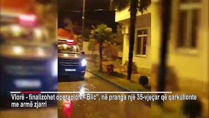 Vlorë/ Arrestohet 35-vjeçari që qarkullonte me armë në brez