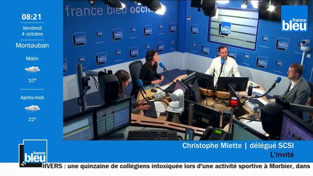 Christophe Miette, secrétaire régional adjoint du Syndicat des Cadres de la Sécurité Intérieure