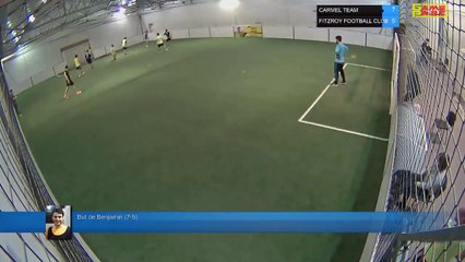 But de Benjamin  (7-5) - CARMEL TEAM Vs FITZROY FOOTBALL CLUB - 03/10/19 20:00 - LIGUE 1