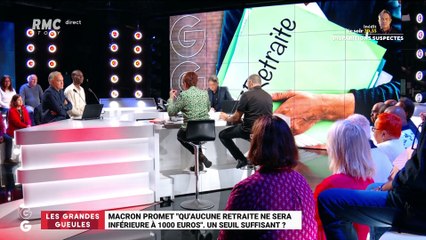 Macron promet qu’"aucune retraite ne sera inférieure à 1 000 euros", Seuil suffisant ? - 04/10