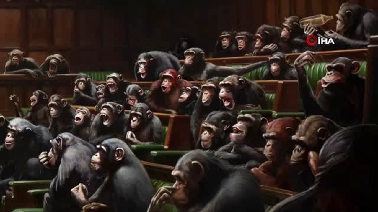 - Banksy'nin Tablosuna Rekor Fiyat