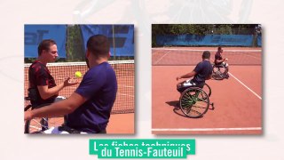 Les fiches techniques du tennis-fauteuil : le jeu tactique