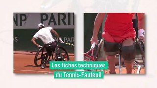 Les fiches techniques du tennis-fauteuil : le choix des pivots