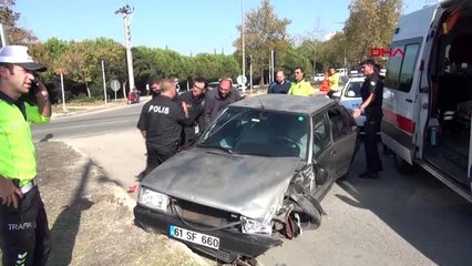 Yalova'da polisten kaçtılar, bursa'da kaza yapınca yakalandılar
