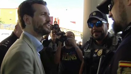 Casado visita la Frontera del Tarajal