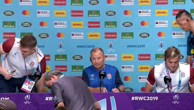 England head coach Eddie Jones pre-Argentina