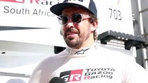 Fernando Alonso, tras la Etapa 1 del Rally de Marruecos