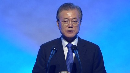 문 대통령 "서울·평양 공동 올림픽 개최에 재외동포 힘 보태달라" / YTN