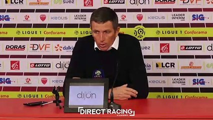 Thierry Laurey :  "La deuxième mi-temps est décevante, on a perdu le fil."