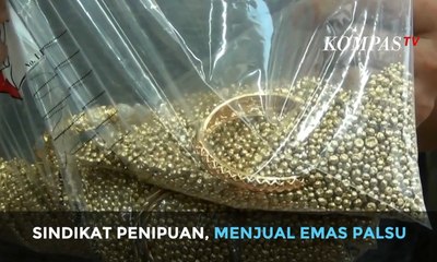 Sindikat Penjualan Emas Palsu, Senilai Rp 1,5 Miliar