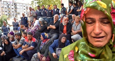 HDP önünde eylem yapan bir baba, PKK'nın kendilerini öldürmekle tehdit ettiğini açıkladı