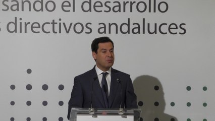 Juanma Moreno: "Andalucía es un lugar seguro para invertir"
