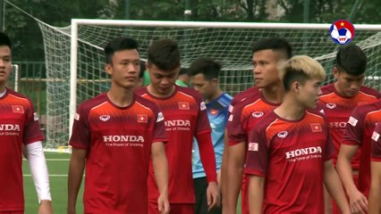 Tiền vệ Đức Chiến: U22 Việt Nam luôn tập trung hết sức cho mục tiêu của mình! | VFF Channel