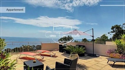 VENTE Beau 100 m2 + 120 m2 toit terrasse vue mer paradisiaqu