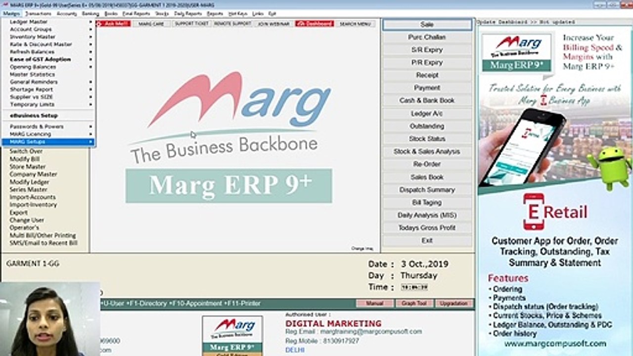 Marg Live Session- All About Garment Setup