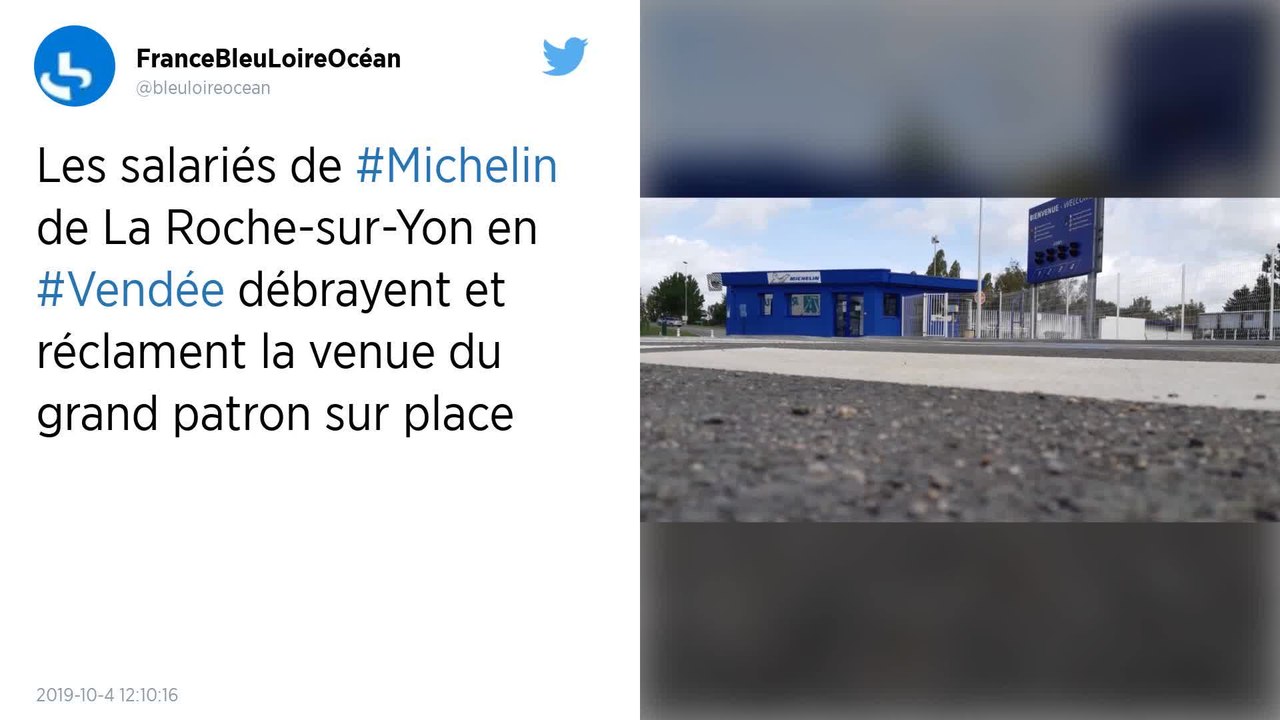 Vendée. Un débrayage en cours à l’usine Michelin de La Roche-sur-Yon