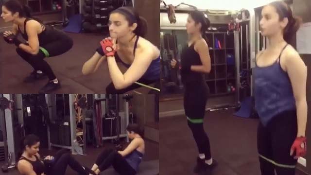 Katrina Kaif & Alia Bhatt look perfect workout buddies | FilmiBeat
