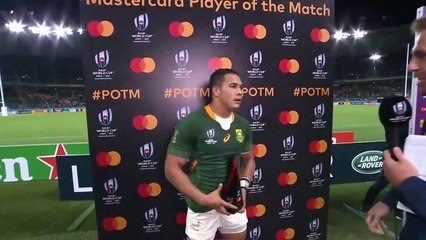 Kolbe wins Player of the Match for RSA v ITA