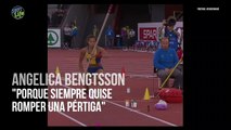 Y tras romper una pértiga... ¡Angelica Bengtsson bate el récord nacional de Suecia!