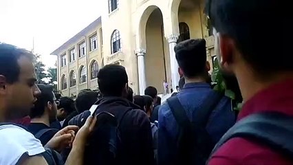 Gazi Üniversitesi Teknoloji Fakültesi B Blok binası eylemi