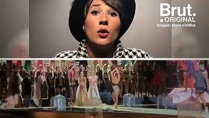 Dans les coulisses de l'incruste de Marie S'Infiltre sur le podium du défilé Chanel