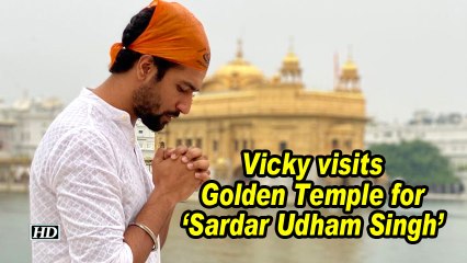 Vicky visits Golden Temple for 'Sardar Udham Singh'